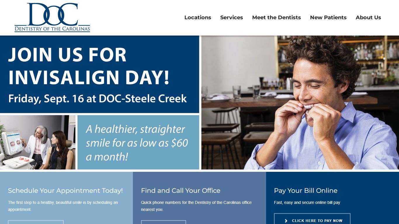 Charlotte Dentist | Dentistry of the Carolinas | Family Dentists